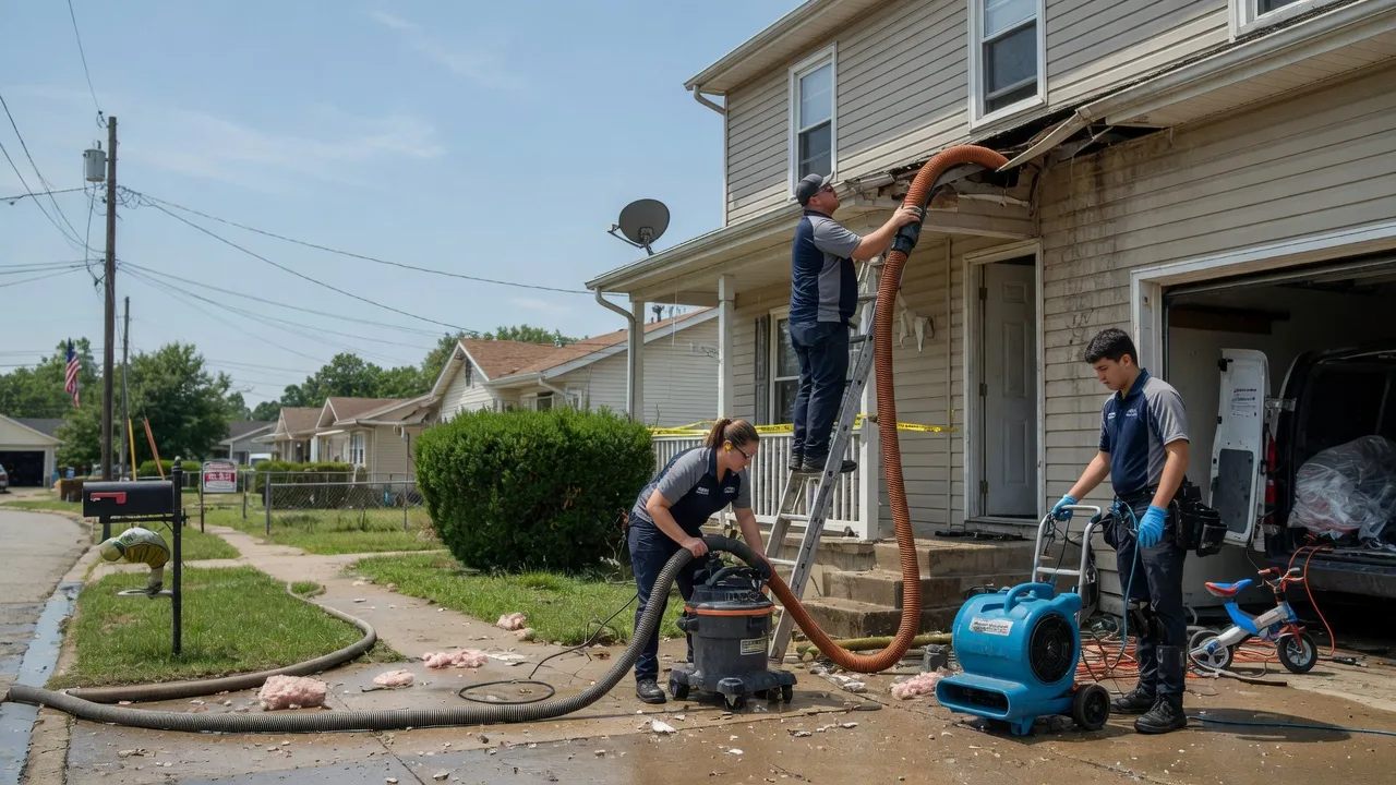 Water Damage Restoration in Frankfort, OH near me